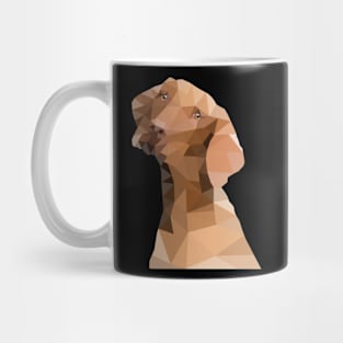 Low Poly Dog Mug